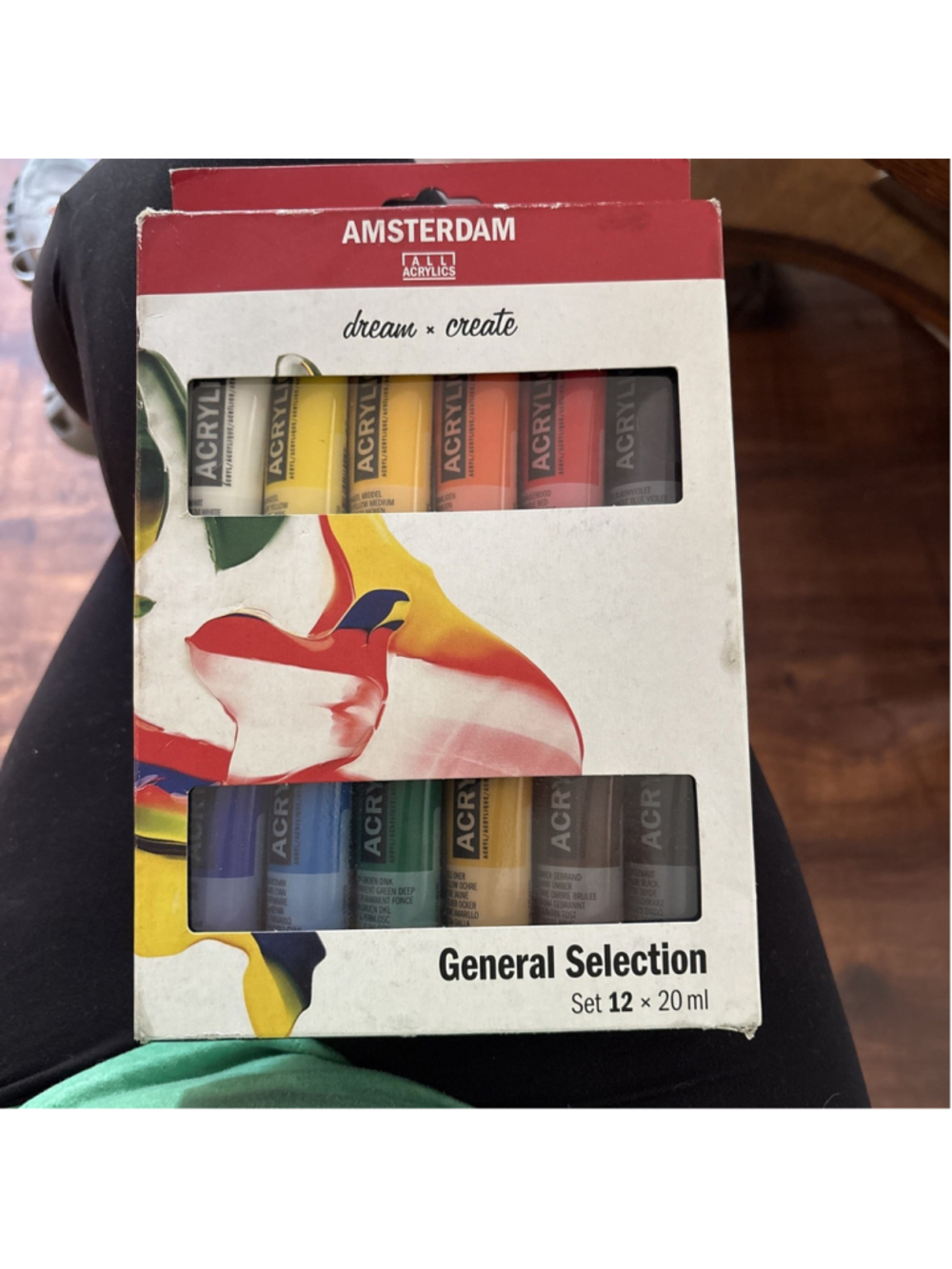 Amsterdam All Acrylics Acrylic Standard Series Paint Set 12 Pack 20 ml NEW SHIP